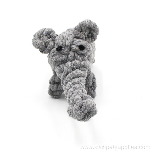 Cotton Rope Elephant Molar Cleaning Teeth Dog Toy